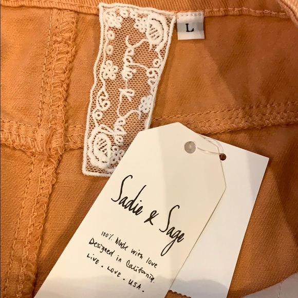 NWT Raw Hem Jean Skirt - Picture 4 of 6